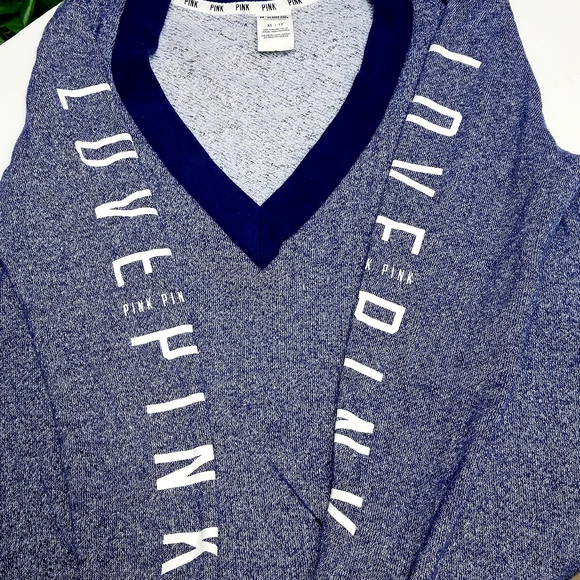 PINK Victoria's Secret Plunging V Neck Sweater size XS - Picture 7 of 7